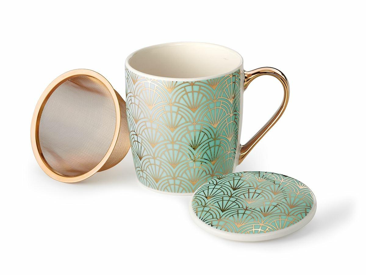 Art Deco-tekopp – tillbehör
