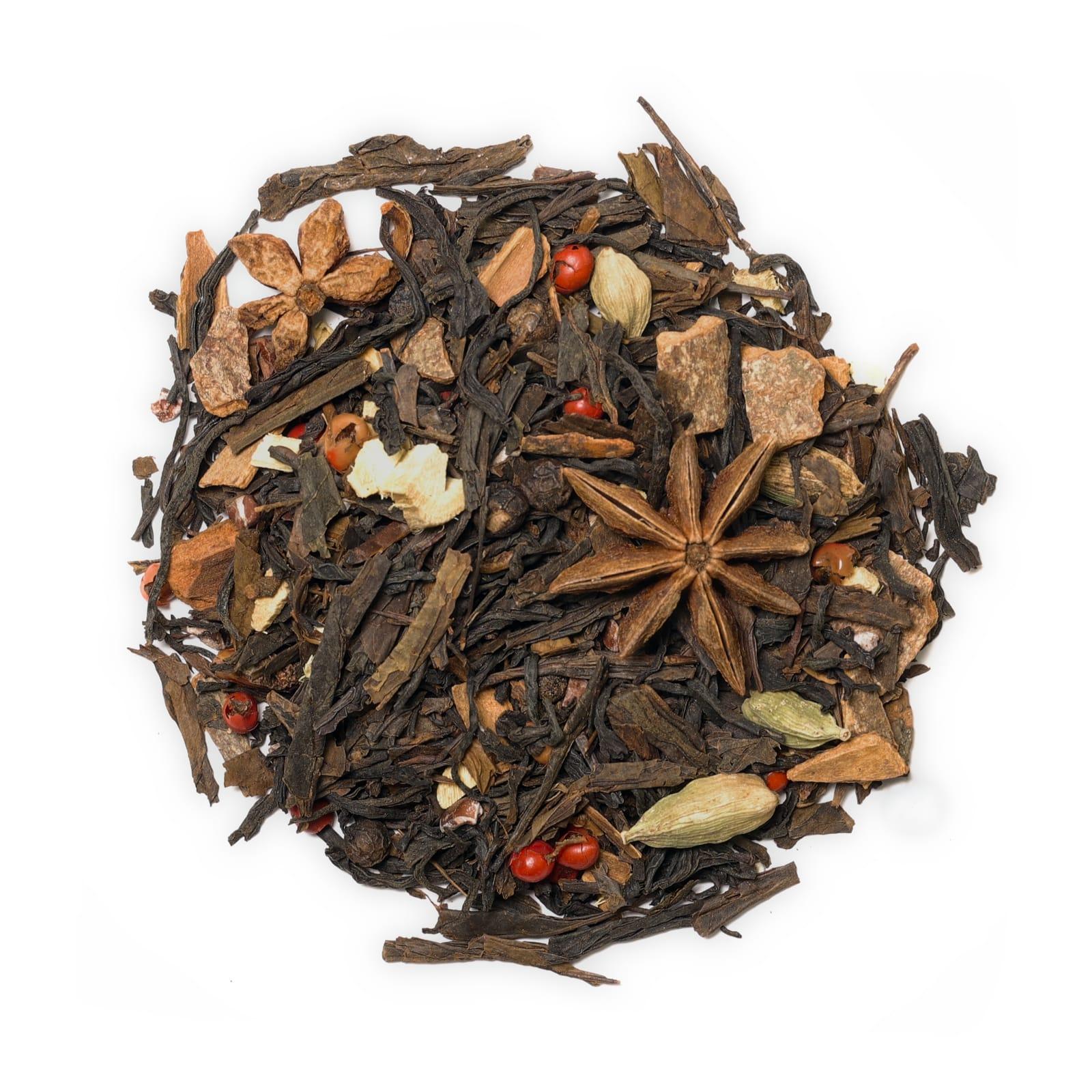 Svart Sencha Chai – svart te
