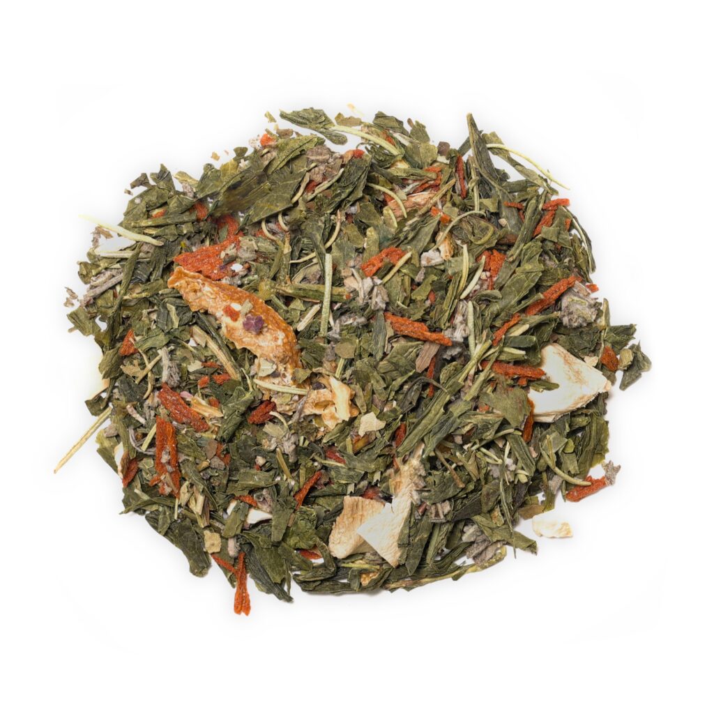 sencha-shiitake